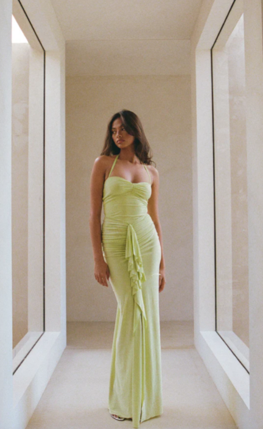 Natalie Rolt Shontae Gown Citron