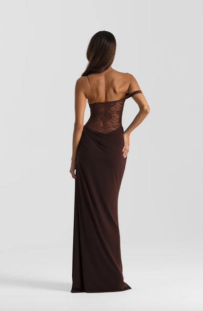 Natalie Rolt Sloane Dress Espresso