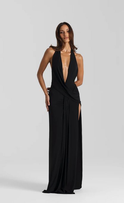 Natalie Rolt Winona Gown Black