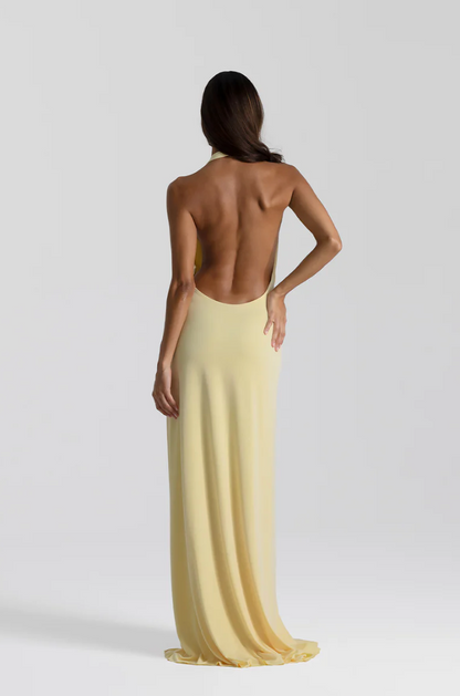 Natalie Rolt Winona Gown Lemon