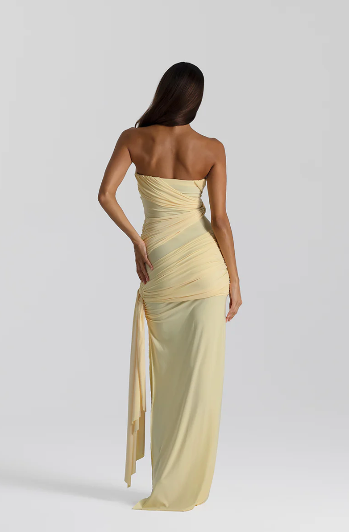 Natalie Rolt Miranda Gown Lemon