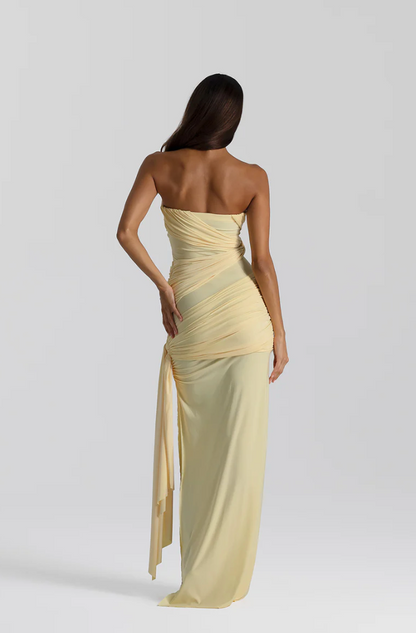 Natalie Rolt Miranda Gown Lemon