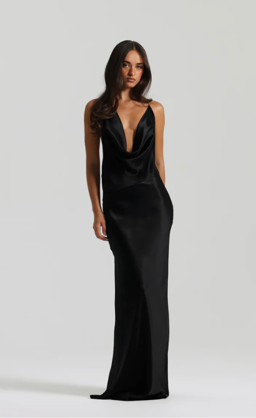 Natalie Rolt Gabi Gown Black