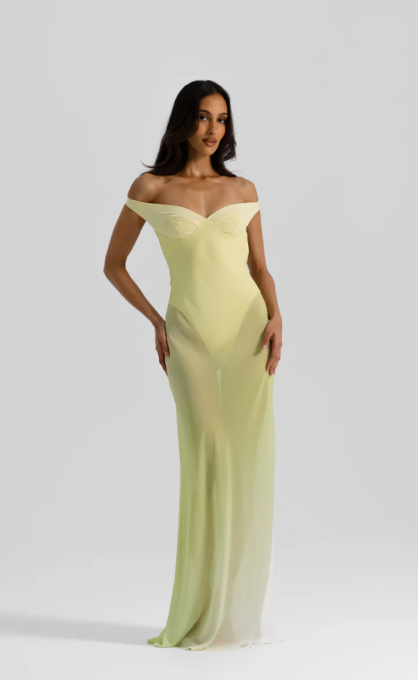 Natalie Rolt Brielle Dress Citrus