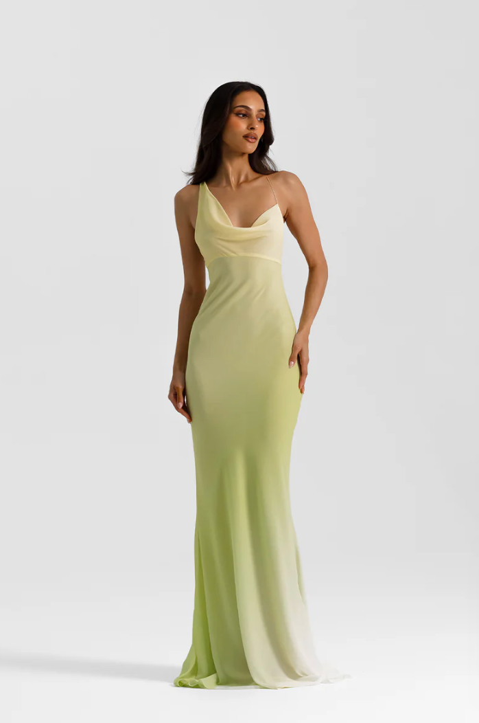 Natalie Rolt Hallie Gown Citrus