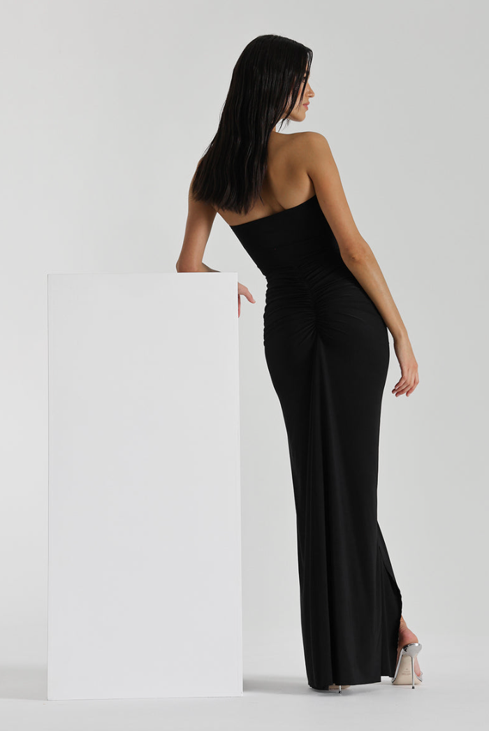 Natalie Rolt Shontae Gown Black