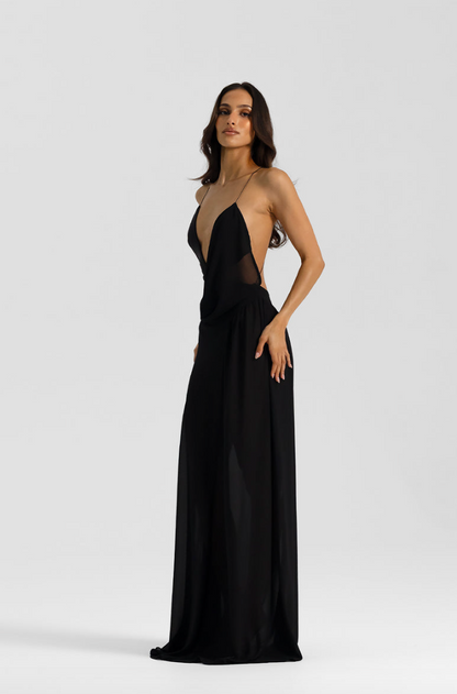 Natalie Rolt Agnes Dress Black