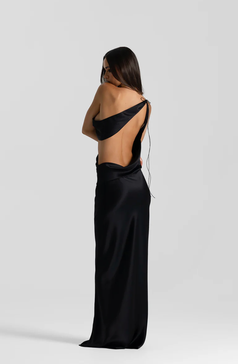 Natalie Rolt Paloma Gown Black