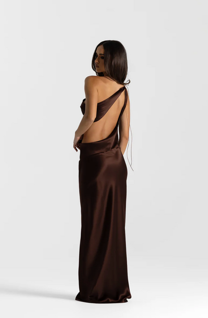 Natalie Rolt Paloma Gown Espresso