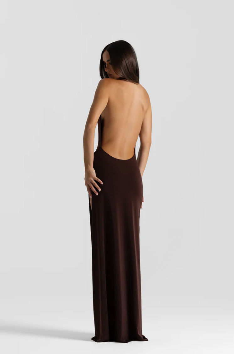 Natalie Rolt Winona Gown Espresso
