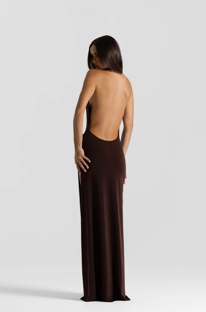 Natalie Rolt Winona Gown Espresso