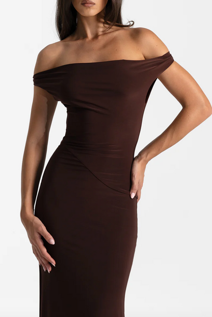 Natalie Rolt Bettina Gown Espresso