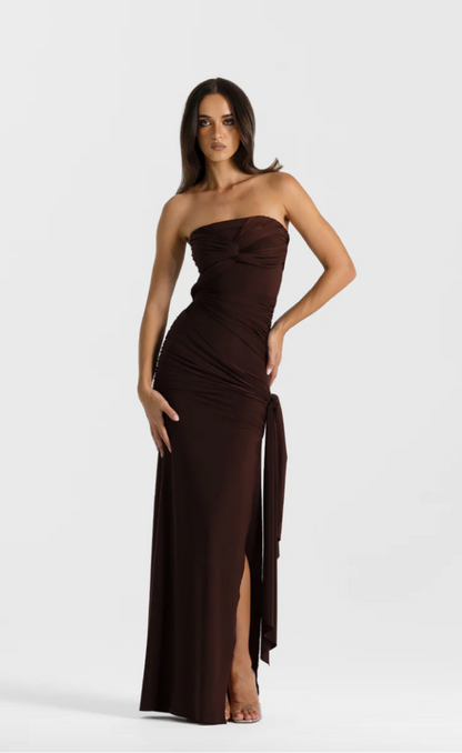 Natalie Rolt Miranda Gown Espresso