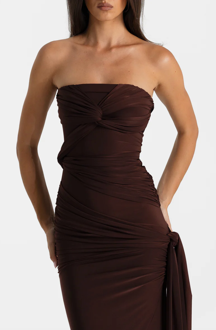 Natalie Rolt Miranda Gown Espresso
