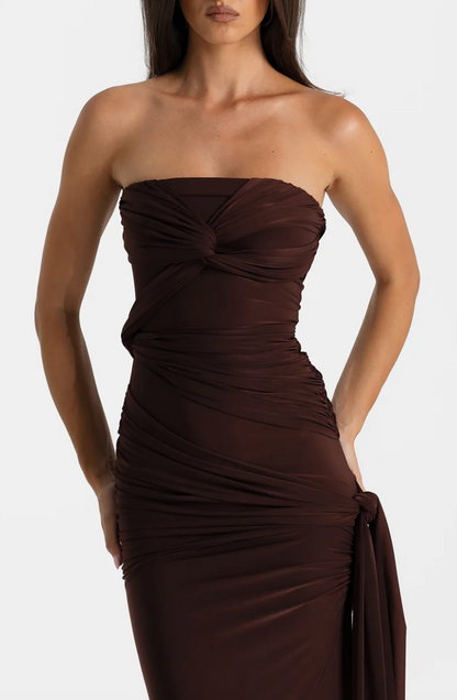 Natalie Rolt Miranda Gown Espresso