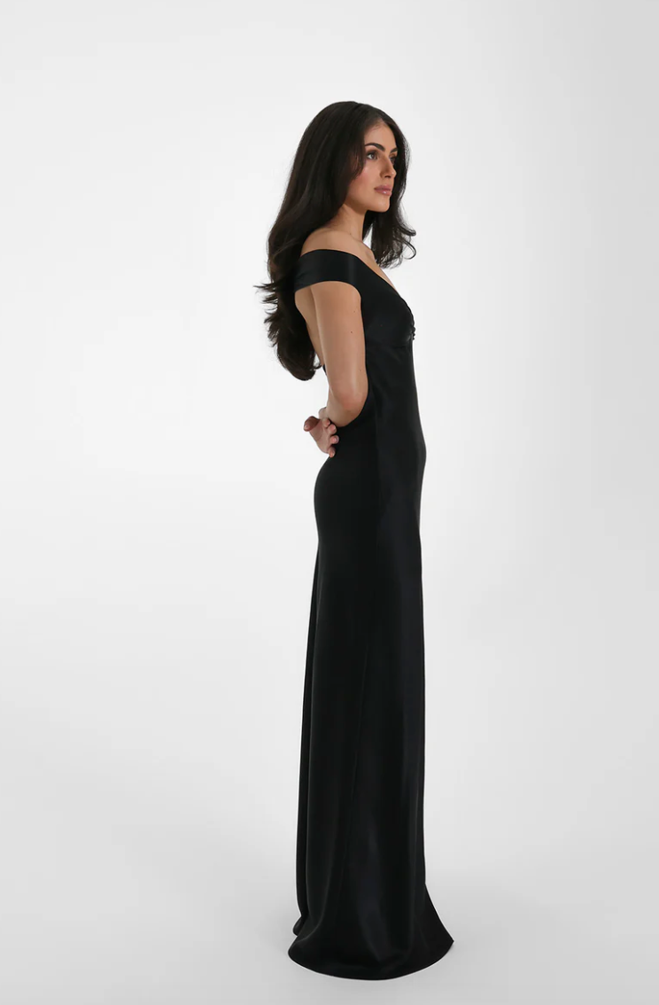 Natalie Rolt Bridget Gown Black