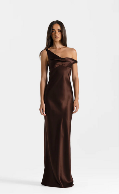 Natalie Rolt Monika Gown Espresso