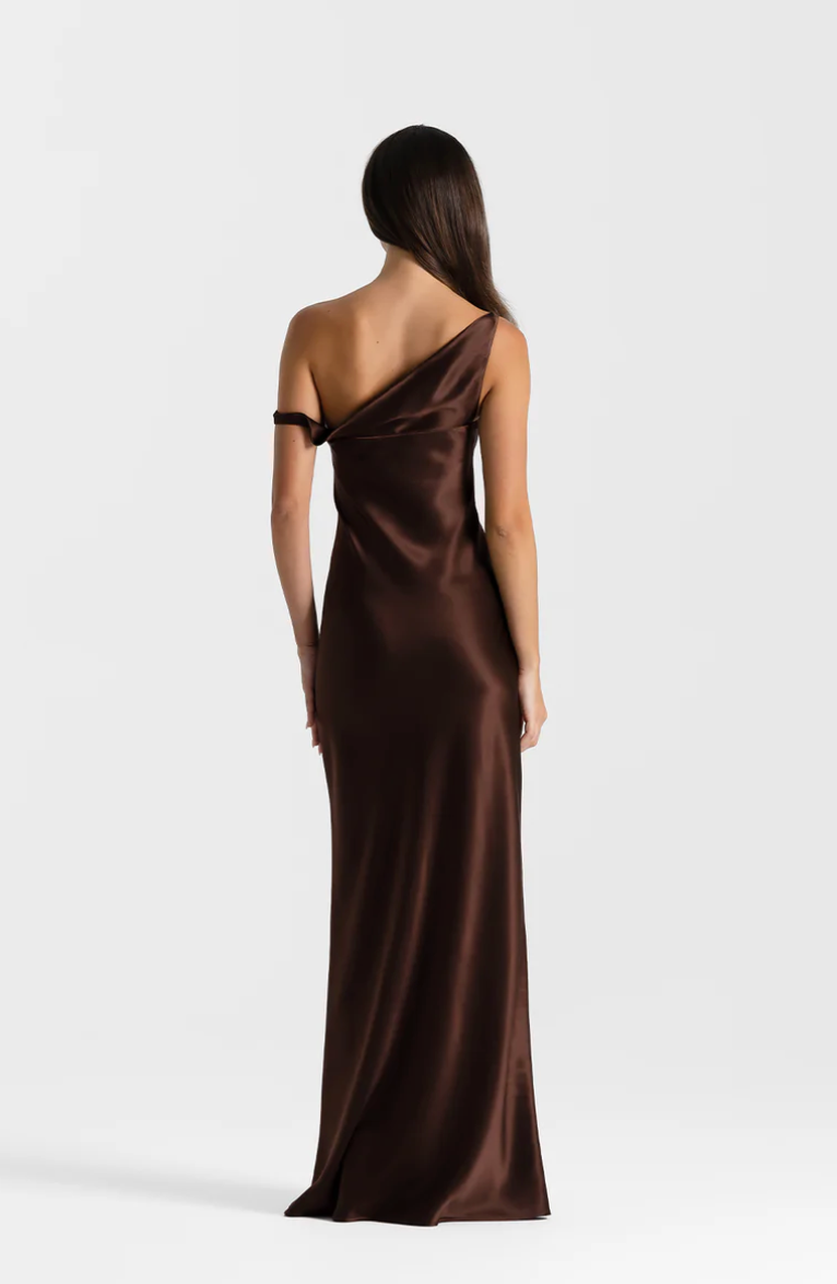 Natalie Rolt Monika Gown Espresso