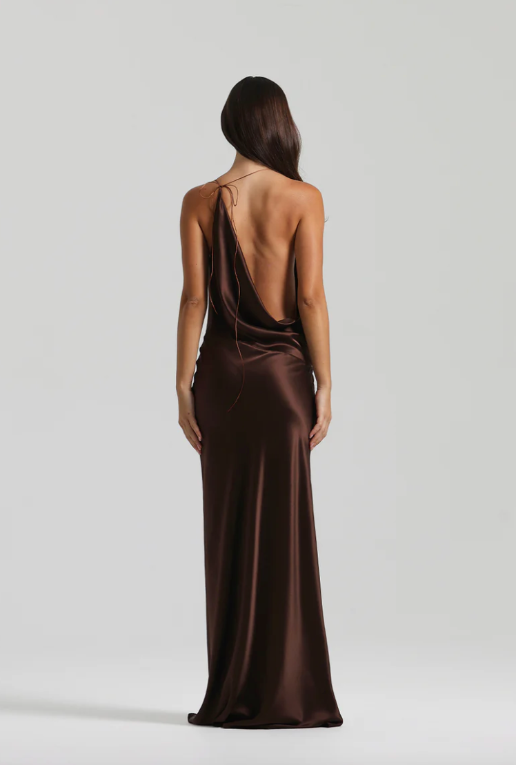 Natalie Rolt Gabi Gown Espresso