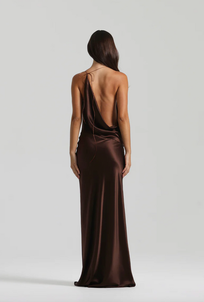 Natalie Rolt Gabi Gown Espresso