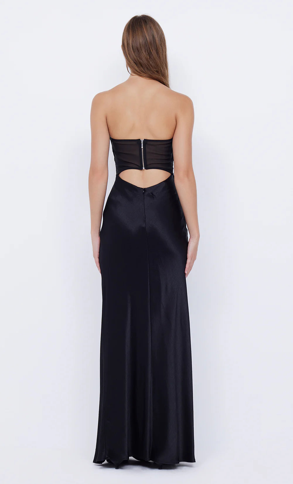 Bec & Bridge Halle Strapless Dress Black