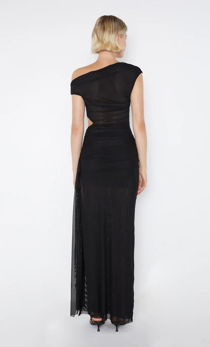 Bec & Bridge Victoria Asym Dress Black