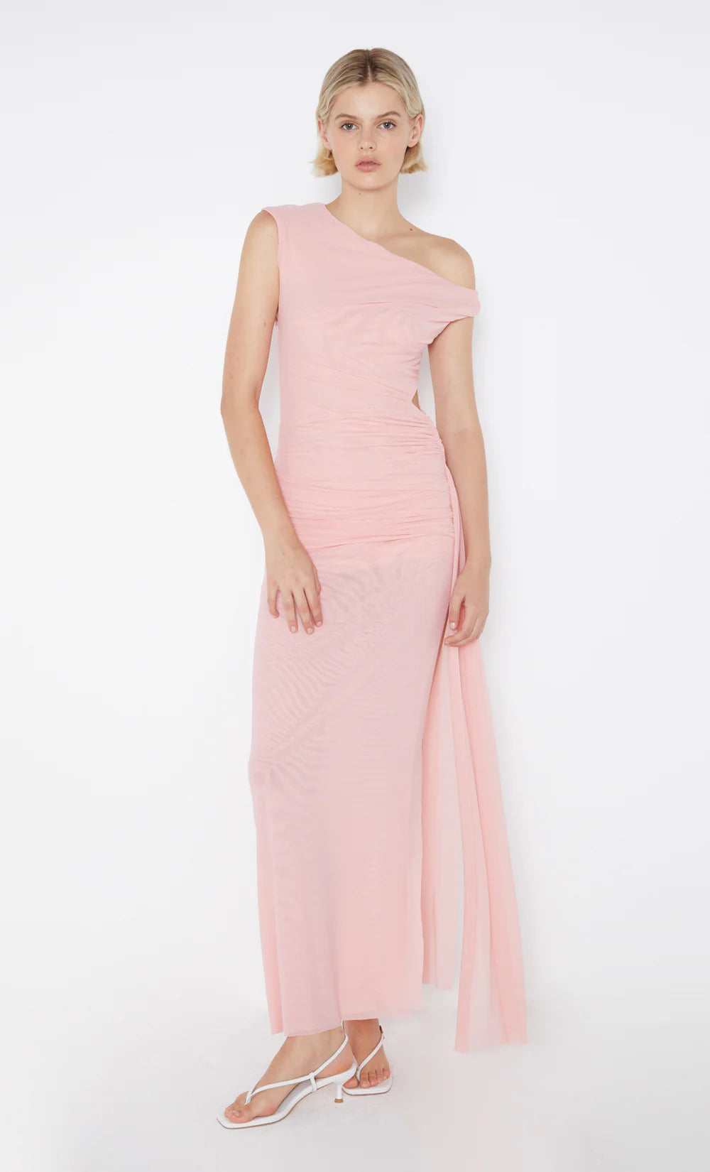 Bec & Bridge Victoria Asym Dress Pink – Celeb Style Hire