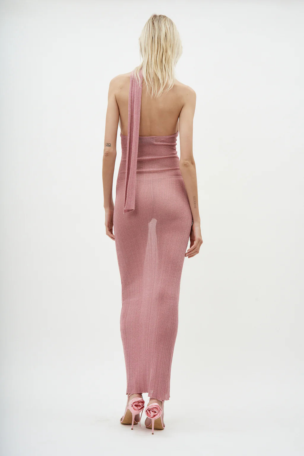 aya muse pink dress Dsordre x Aya Muse Caspi Light Pink Dress