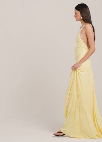 Ance Gria Rosa Gown Lemon