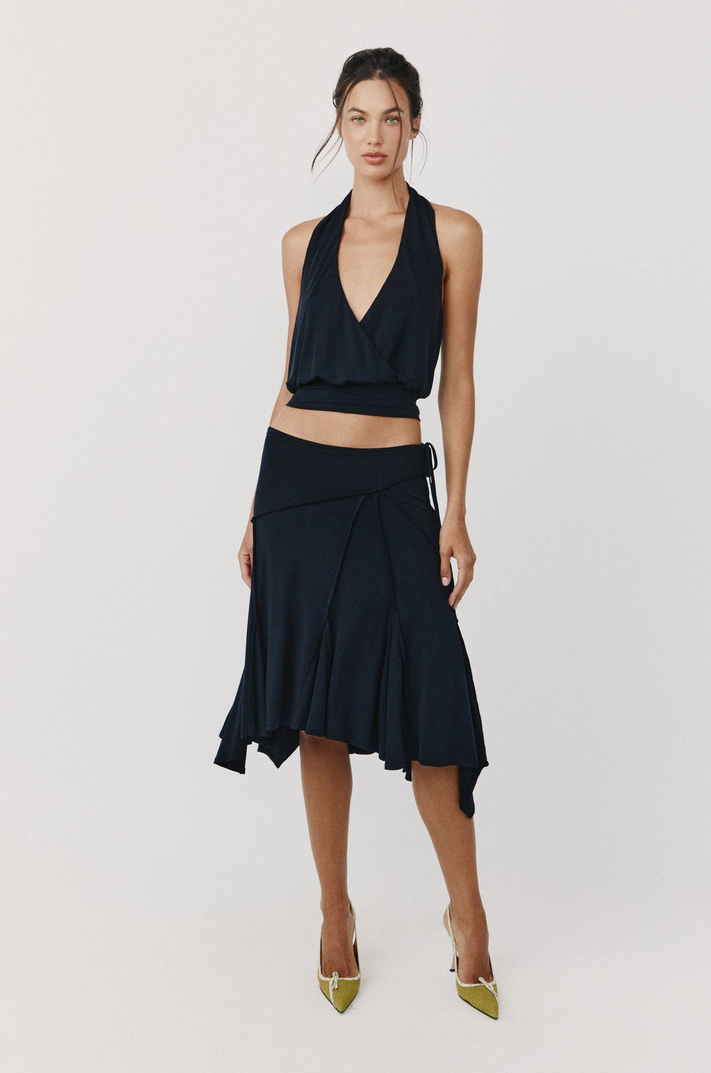 With Jean Sharni Set Black